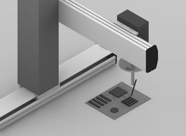 线性模组应用在自动焊锡/点膠设备